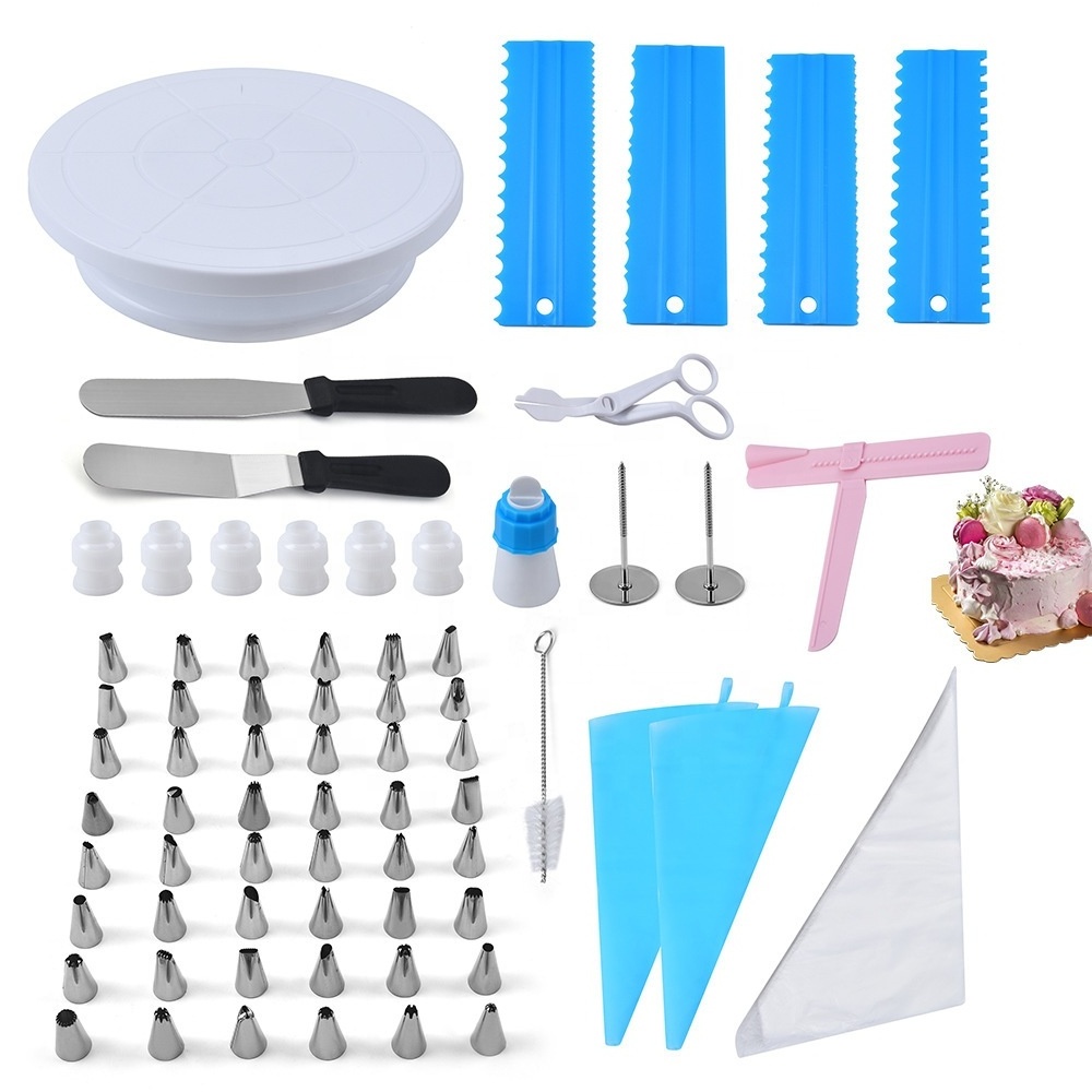 Baking decorating set accessories 70pcs cake decorating set, pastry accessories, set starter for cake DIY