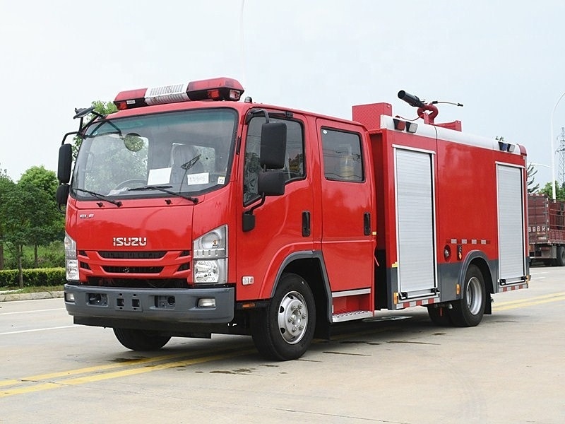 ISUZU 4cbm 700P 5cbm Fire Fighting Truck small Fire Rescue Truck factory price