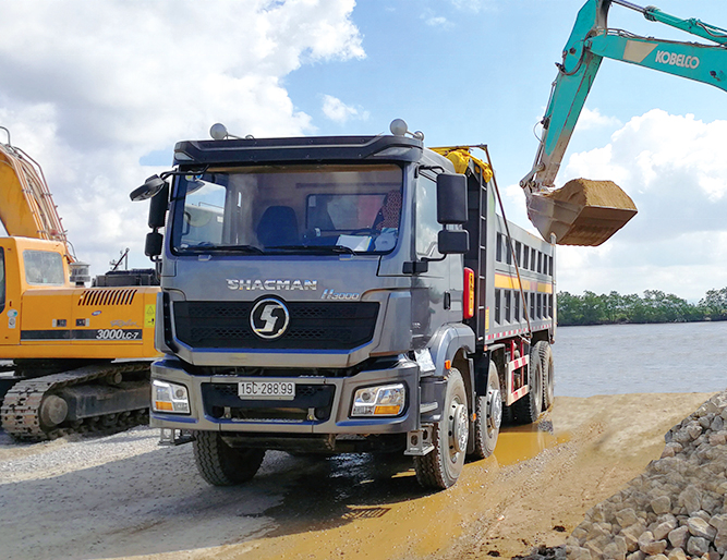 China dump truck Shacman Dongfeng Sinotruck 6X4 heavy duty truck tipper truck 8X4 high quality good price for sale