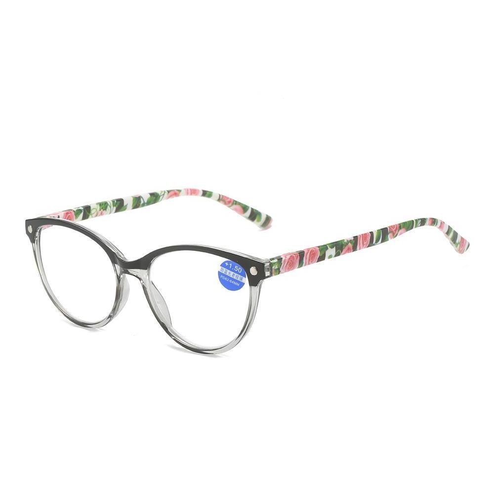 New Anti-Blue Light Fashion Reading Glasses Cross-Border High-Definition Comfortable Reading Glasses for The Elderly Reading