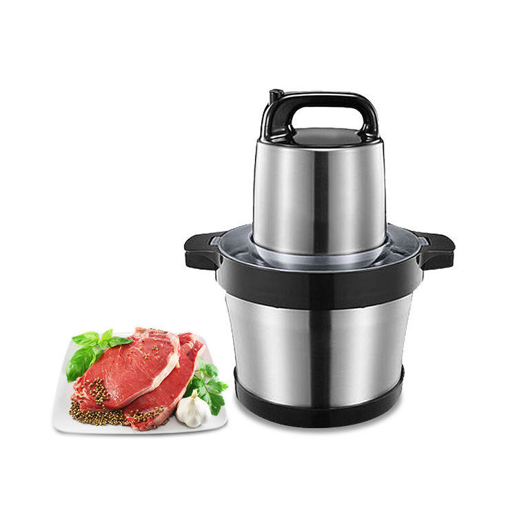 OEM Large capacity stainless steel household commercial electric meat crusher cooking machine stuffing grinder food chopper