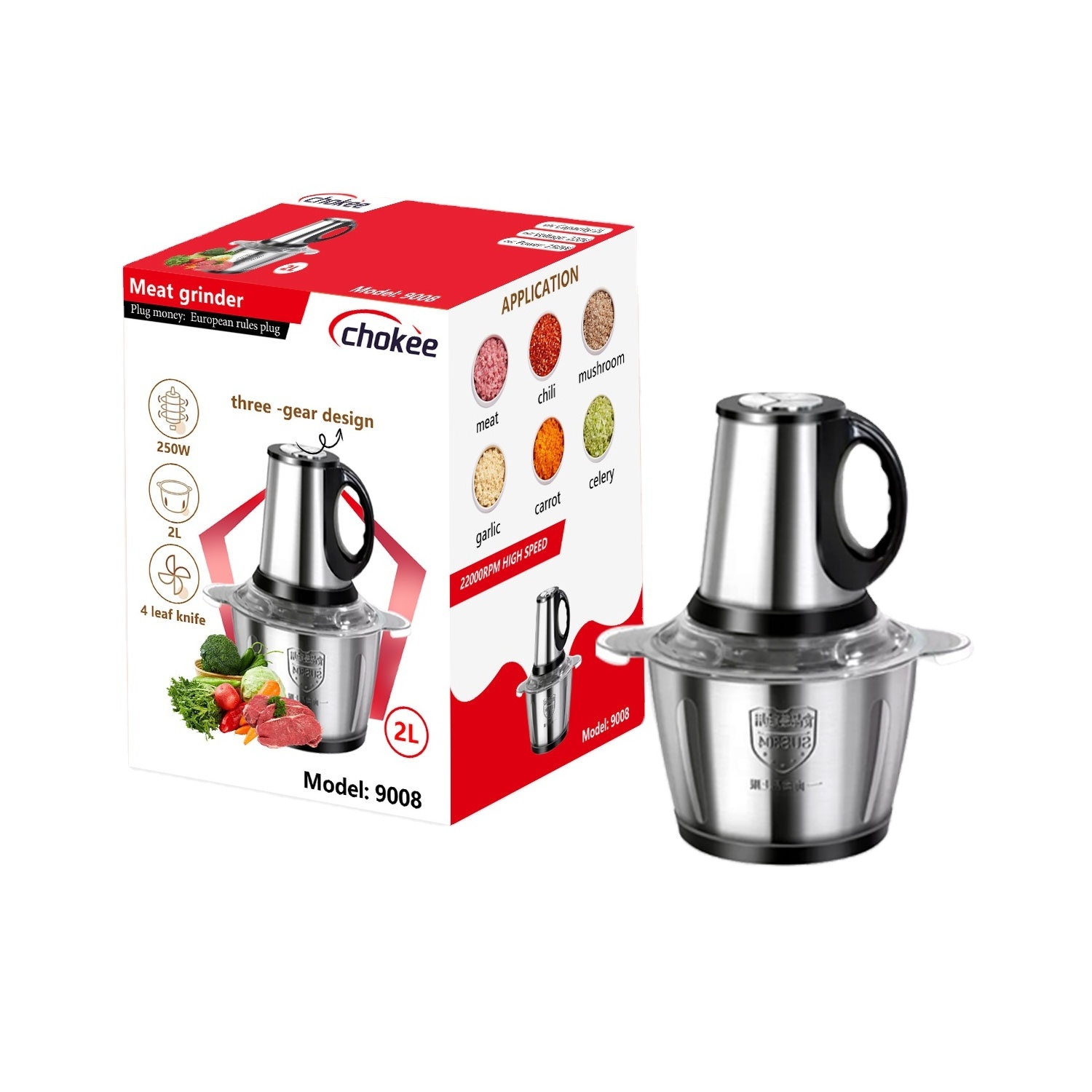 function cutter kitchen chopper manual multi food salad baby electric blender vegetables, appliances onion meat grinder/