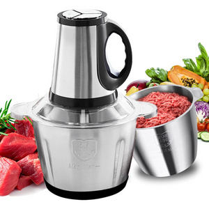 multifunctional 2L 3L meat grinder fufu machine electric grinder and slicer meat and vegetable meat chopper