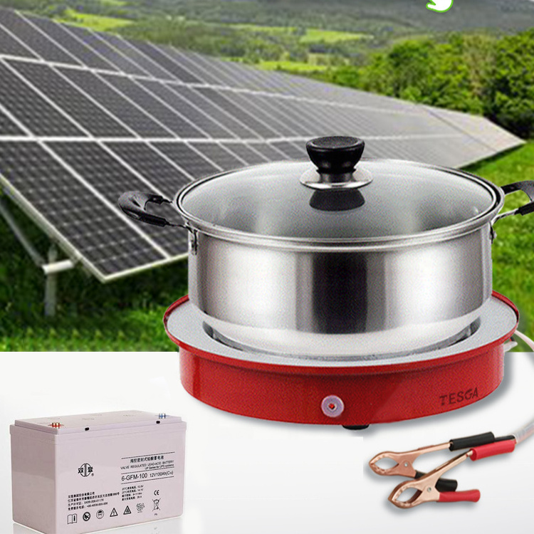 Free Sample Quality Small Stove 12v battery powered induction solar induction cooker Hob Spare Parts Cooktop Cooker