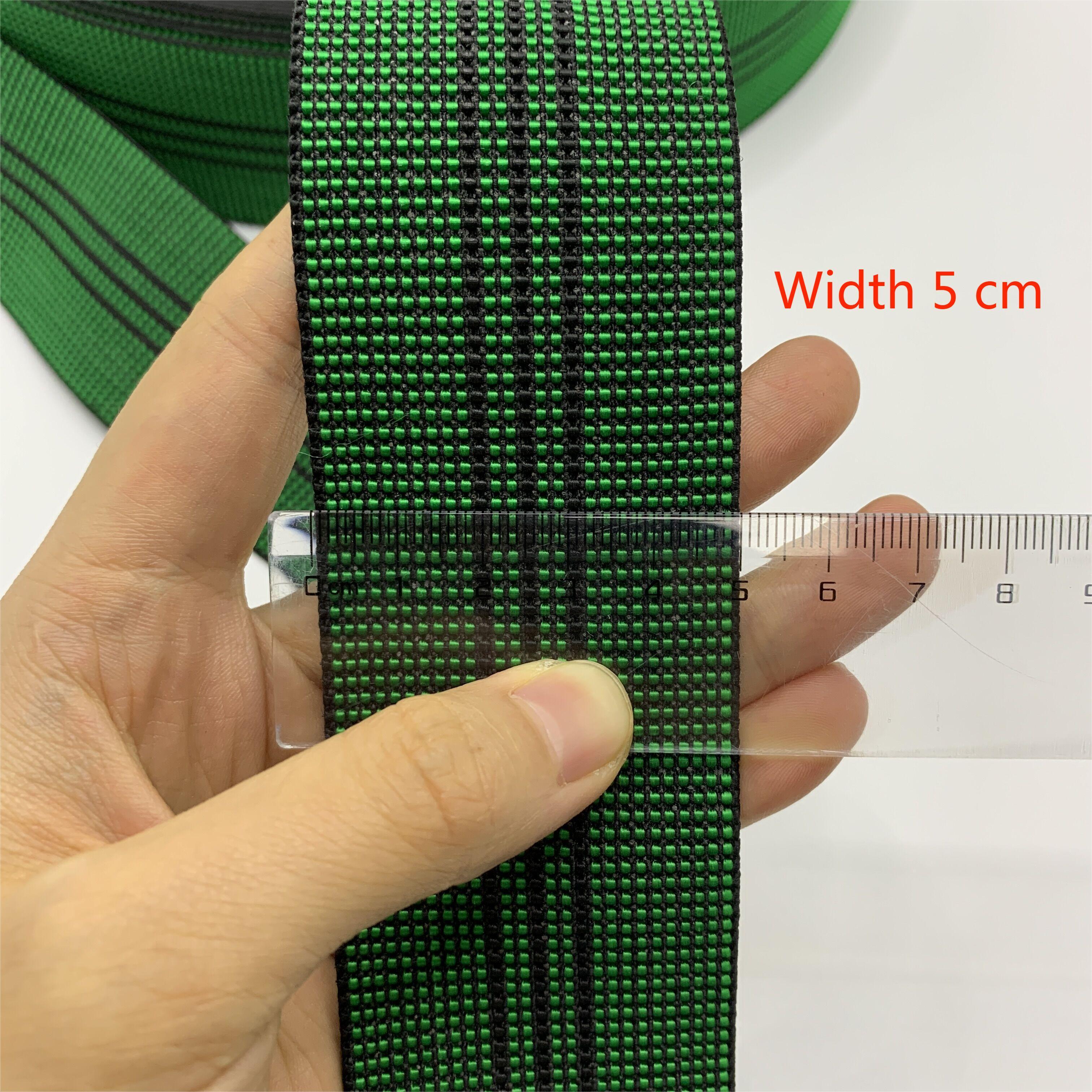 Hot Sale 5cm Sofa Stretch Durable Band Home Green Stretch Sofa Strap For Furniture