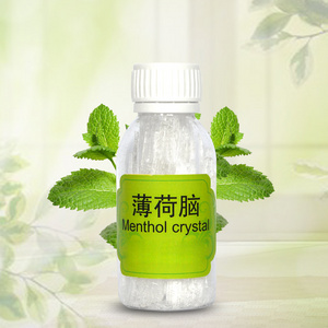 Natural Flavor & Fragrance Cas 89-78-1 Manufacturer Top Grade Good Price Menthol Crystal for food additive