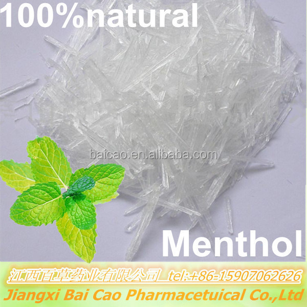 China L-Menthol Crystal(3-p-Manthanol) With competitive price Eucalyptus crystals