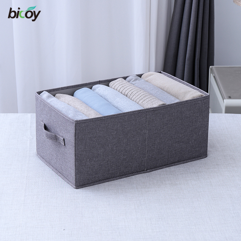 Home Storage And Organization Fabric Cute Foldable Storage Box