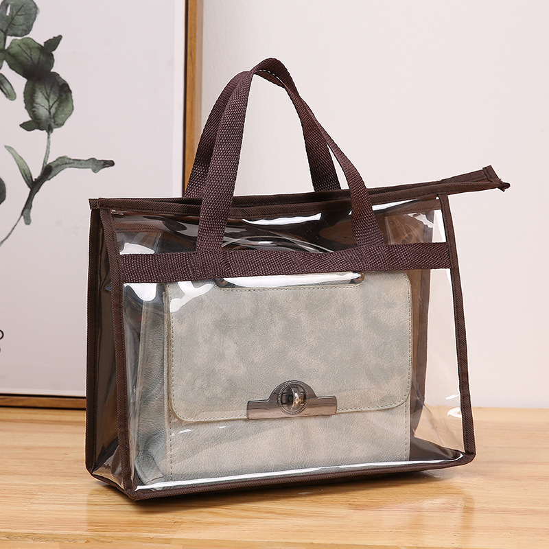 2023 Transparent handbags Organizer Storage Bag For Hanging Closet