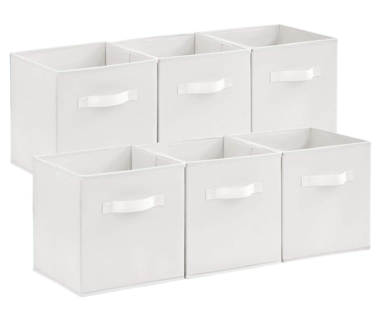 6pcs pack home shelf basket Collapsible Storage Cubes Foldable Closet Organizers collapsible Fabric Storage Bin Box