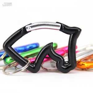 BAICHAOLI horse unicorn 60mm  aluminium alloy snap  carabiner hooks