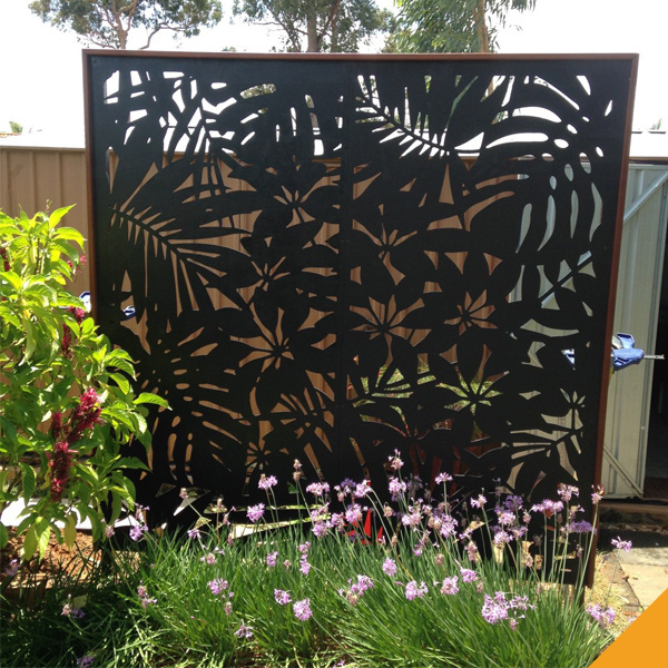 decorative professional high quality customized laser cut fencing panels