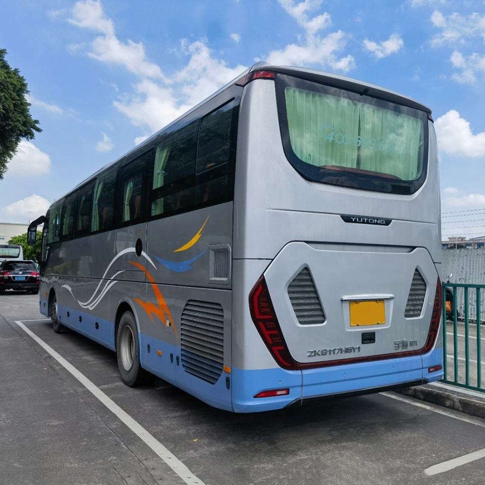 Yutong bus  ZK6117 50 seats diesel engine lhd  luxury express bus  used coaches bus