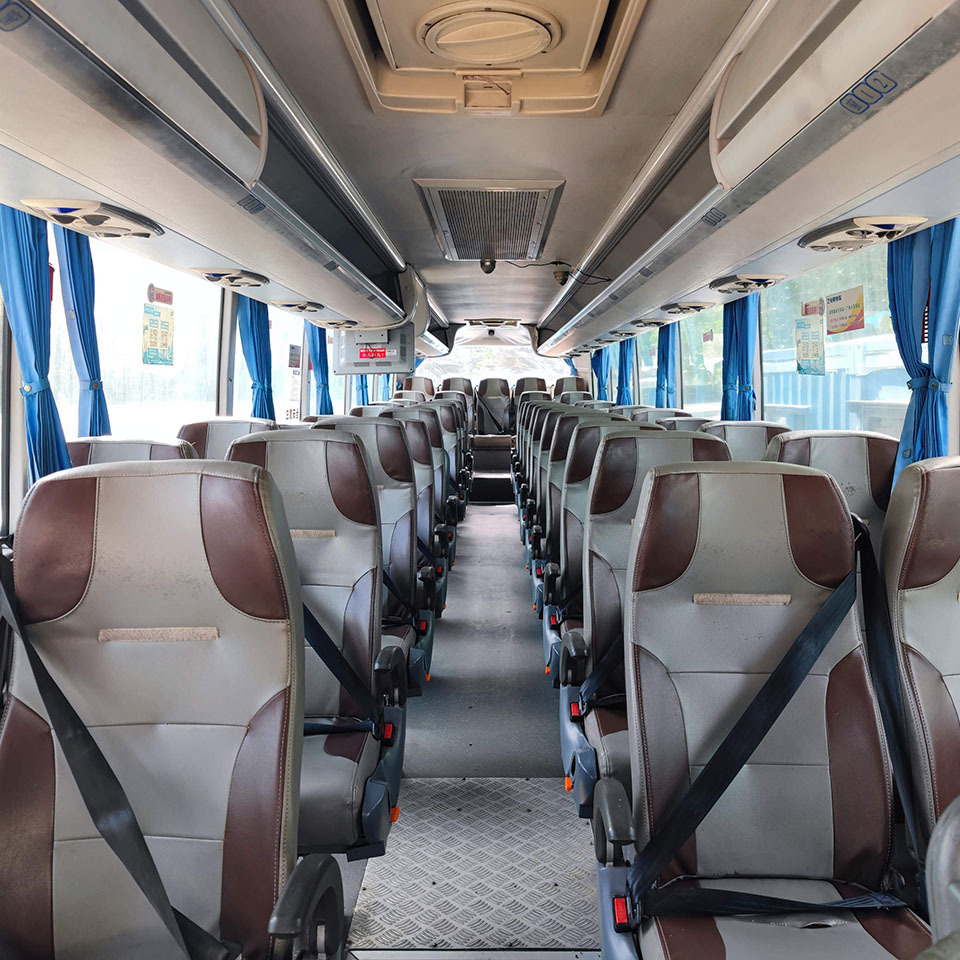 Luxury passenger bus for sale Seevo Used luxury Bus 2 Doors 49 Seats Left Hand Drive Buses For Sale