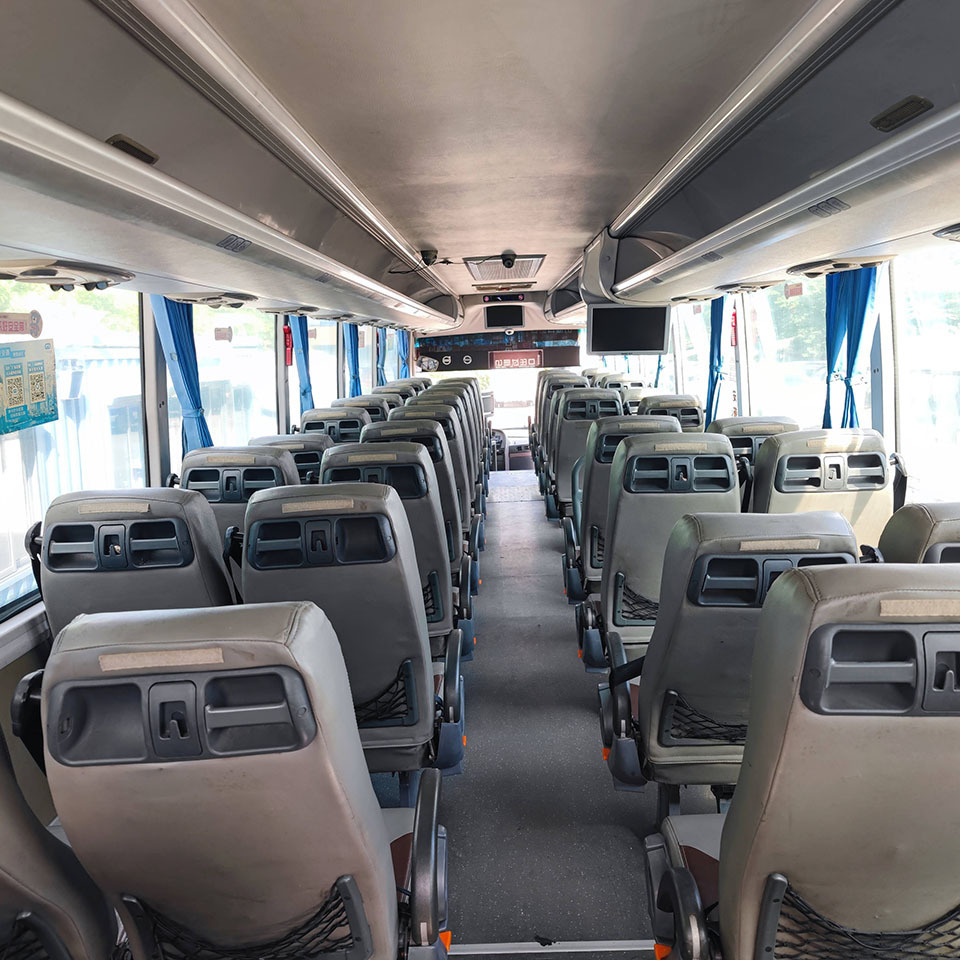 Luxury passenger bus for sale Seevo Used luxury Bus 2 Doors 49 Seats Left Hand Drive Buses For Sale