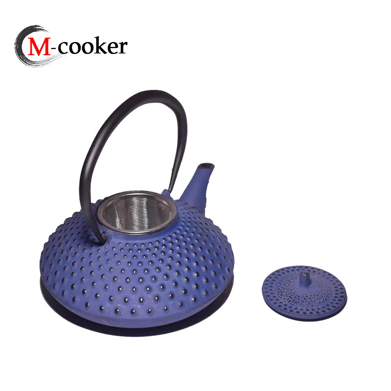 M-cooker tea warmer teapots wholesale tea kettle cast iron enamel teapot