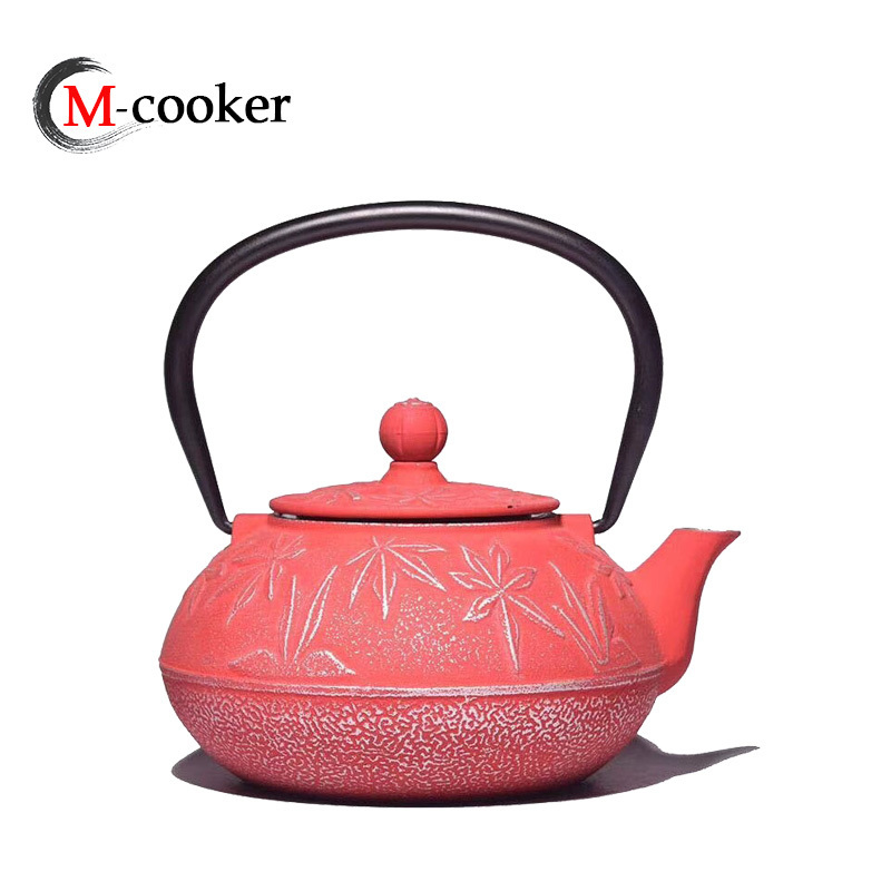 China Wholesale Cast Iron Drinkware Kettle Sets Tetsubin Tableware Tea Pots