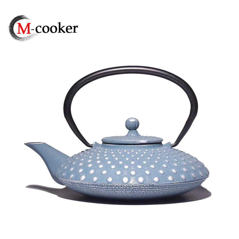 M-cooker tea warmer teapots wholesale tea kettle cast iron enamel teapot