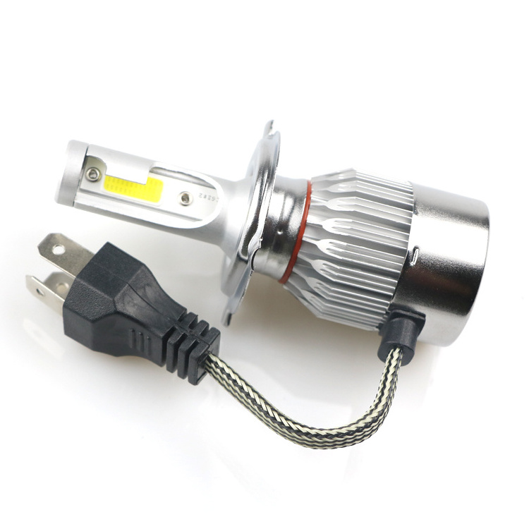 Hot sales C6 LED Headlight Bulb H1 H3 H4 H7 H8 H11 H13 9004 9005 9006 9007 C6 LED Auto Headlamp Light