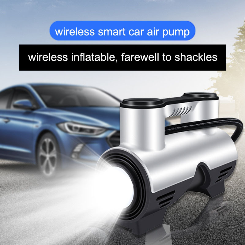 Mini wireless electric automatic handheld rechargeable car tire air pump compressor inflator