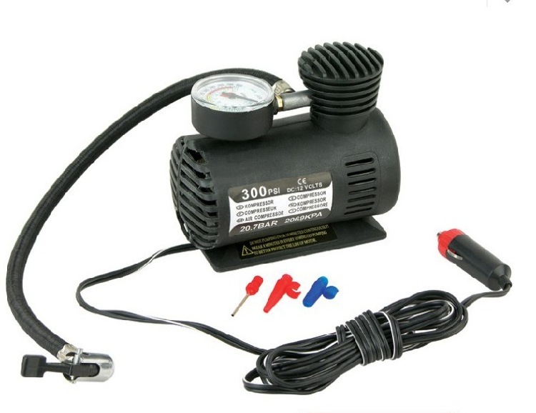 NEW Car mini tire inflator 12V air pump Car inflator Electric air pump 16 cylinder