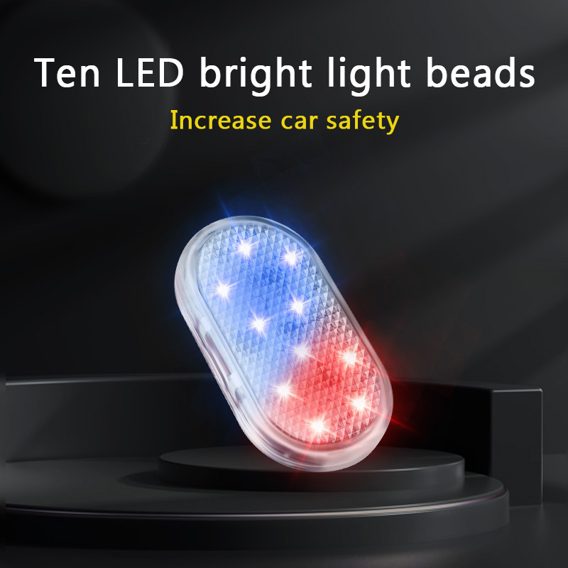 Vehicle Warning Light Wireless Magnetic Rechargeable Emergency Strobe led Auto Lamp Laser Signal Car Door Warning Light