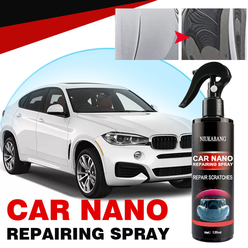 Car Nano  Repairing Spray ProductsRepair Scratches Detailing120ml Coating Agent Glossy Car Cleaning Ceramic Coat for Automobile