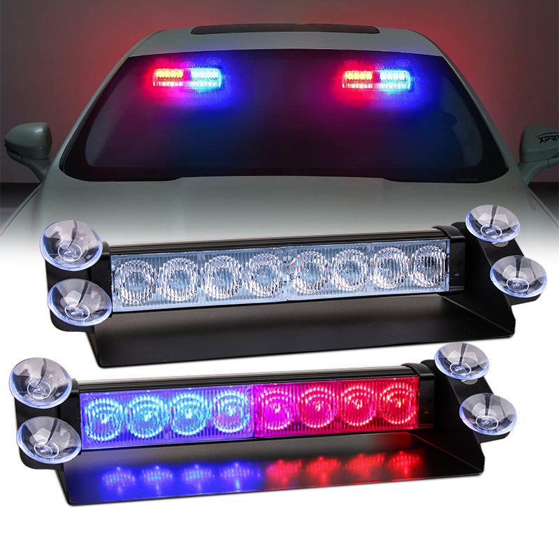 12V/24V Truck Vehicle Strobe LED Lights Warning Light Bar for Car Emergency Signal LED Flashing Side Marker Light