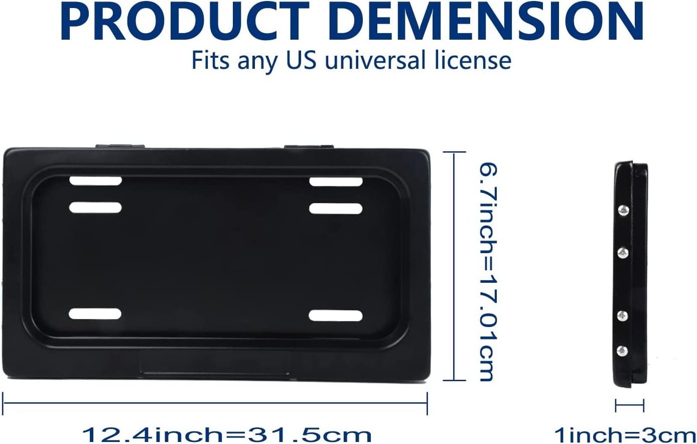 New Car Flip License Plate Frame with remote control Electric Flipper Licence Plate Holder Fits For US Car Accessories