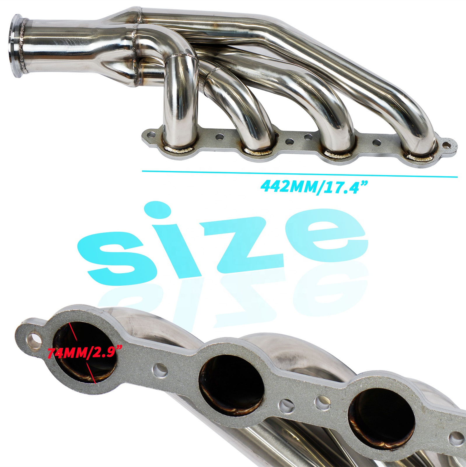 Top quality Turbo Exhaust Manifold Headers FOR LS