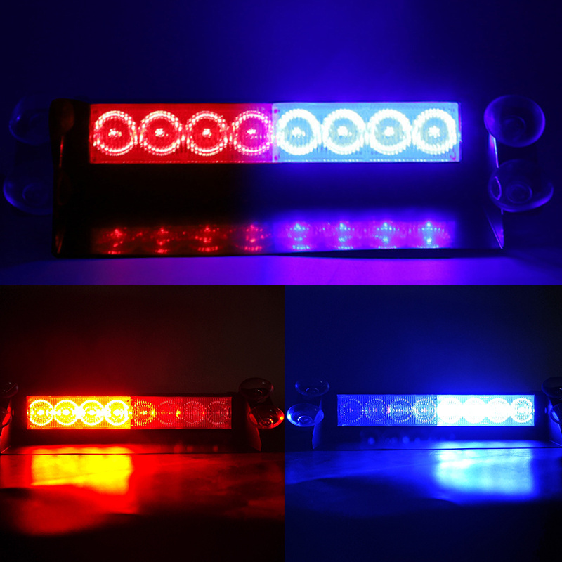 12V/24V Truck Vehicle Strobe LED Lights Warning Light Bar for Car Emergency Signal LED Flashing Side Marker Light