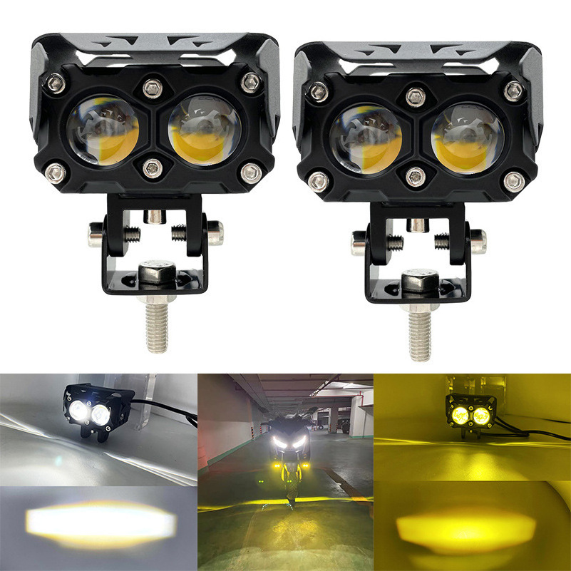 NEW Motorcycle Lighting System S19 Motorcycle Led Projector Headlight 3000k 6000K High Low Beam Motorcycle laser led