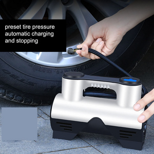 Mini wireless electric automatic handheld rechargeable car tire air pump compressor inflator