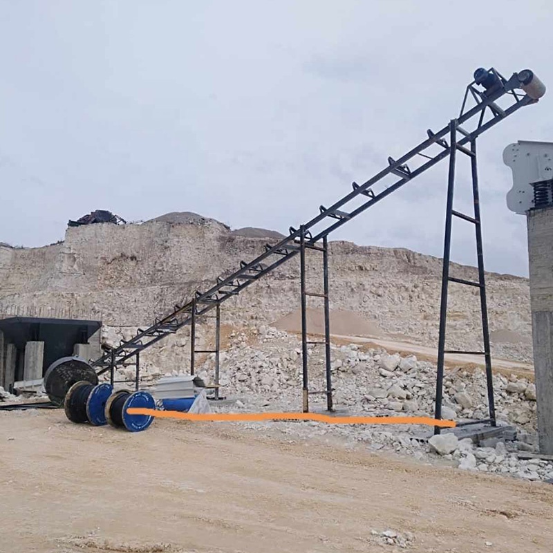 Industrial Sand Stone Belt Conveyor For Quarry, Mine Sand Rubber Conveyor Belt Machine Price, Mining Sand Convey Machinery