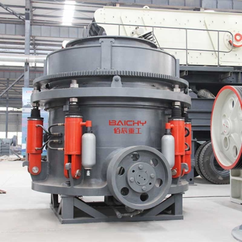 HPC hydraulic cone crushing machine, Gold iron ore rock Hard stone cone crusher, Aggregate gravel stone Cone crusher price