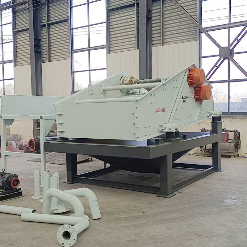 High-Frequency Gravel Gold Fine Sand Washer Recycling Machine Dewatering Vibrating Screen Machine Plant For Sale