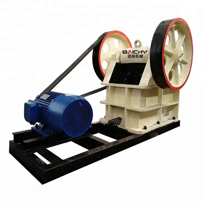 Low price small scale jaw crusher 10tph  pto rock crusher for sale