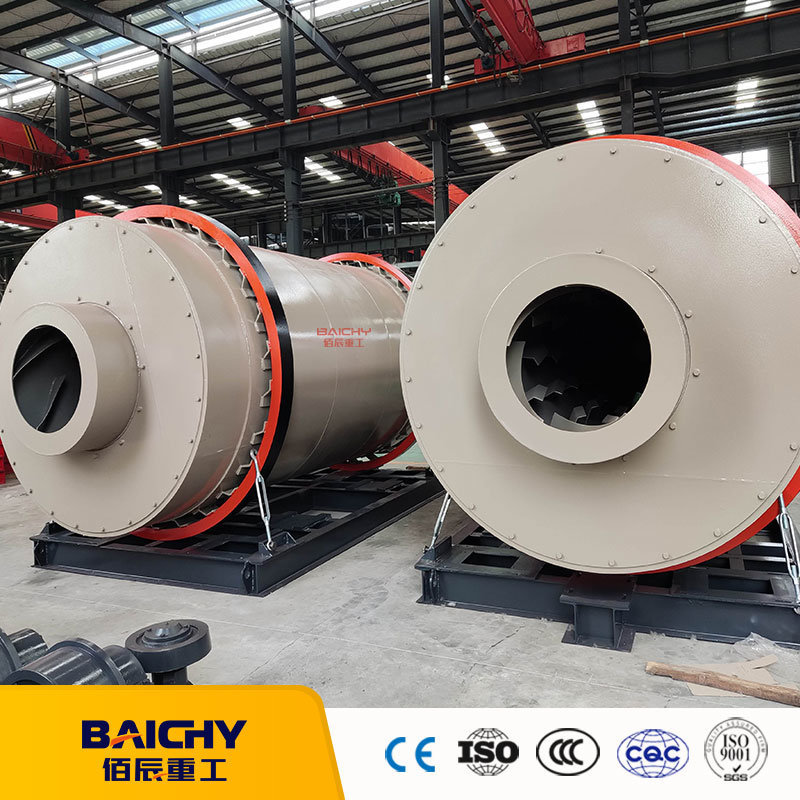 Factory Direct Sale Three Cylinder Rotary Drum Dryer Machine For Sand, Industrial Silica Sand Rotary Dryer Prices