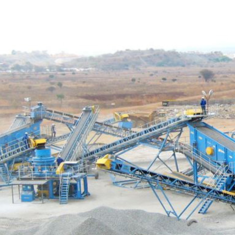 Complete Quarry Quartz Sand Crusher Equipment, Gravel Silica Sand Crusher Line, 100-200Tph Fixed Sand Making Production Line