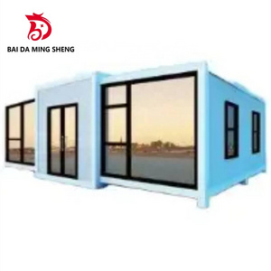 Best Steel Structure Expandable Containers House 20 ft 40 ft 3 bedrooms Luxury  Expanding Container Home