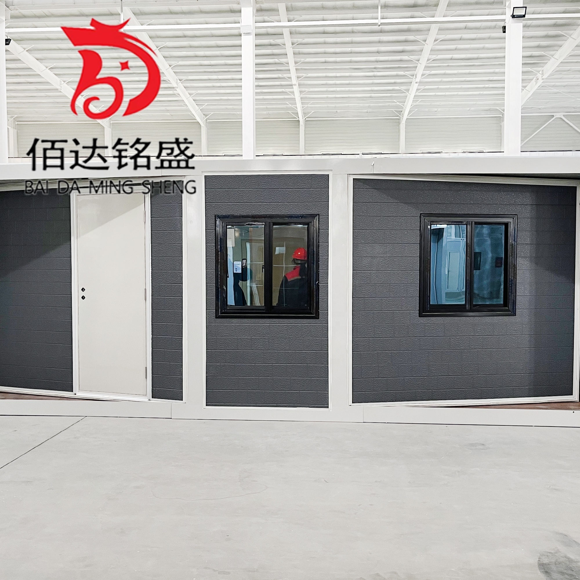 Toilet Deluxe Mobile Houses Movable Folding Prefabricated Metal Frame Prefabricated Expandable Container House