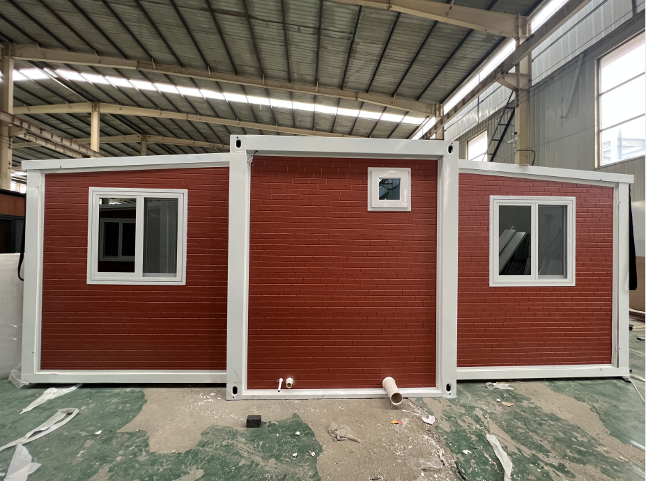 BAIDA prefabricated home three bedroom solar panel shipping container home 40ft shipping container homes 1 bedroom prefab houses