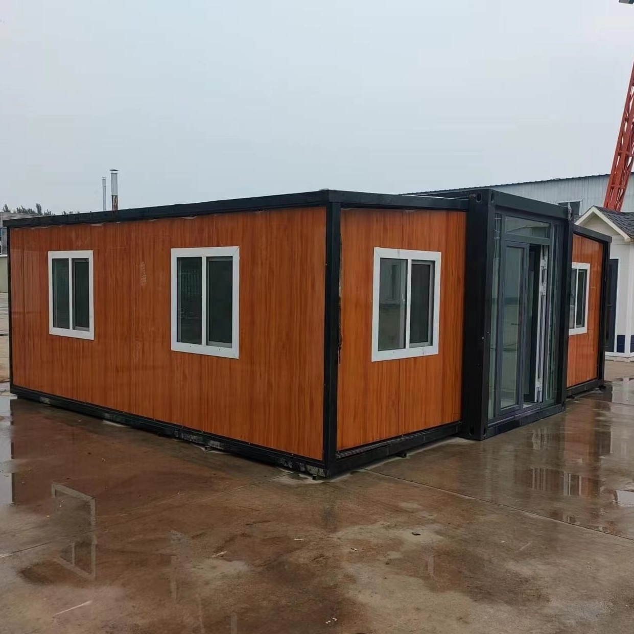 Modular homes stackable foldable container house mobile homes outdoor storage shed prefab houses for sale