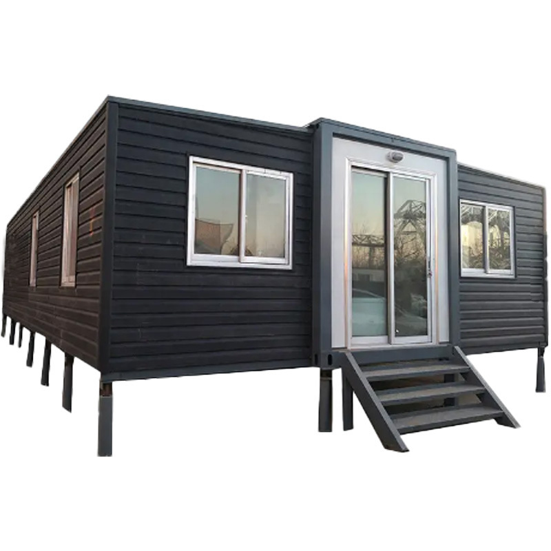 Tiny Container Home Design Foldable Prefabricated Container Tiny Homes Ship 2 Bedroom Container House With Balcony