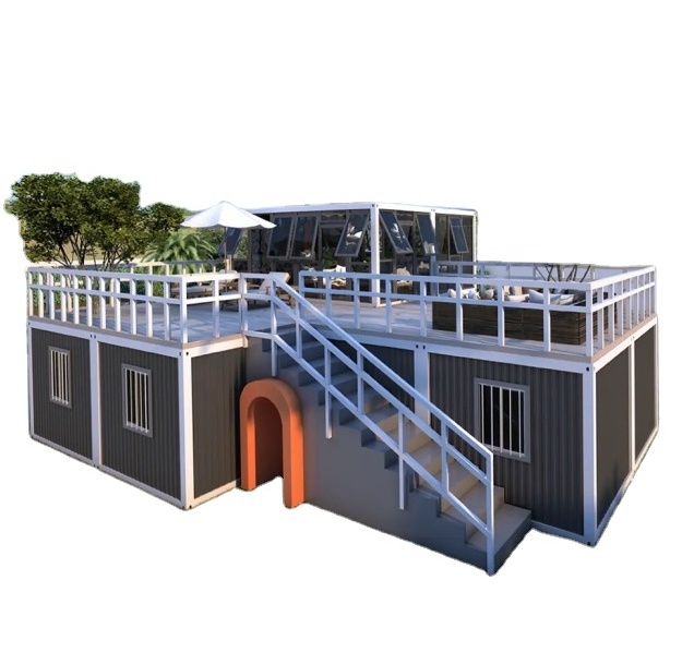 BAIDA  Modern shed container house design kiosk shops booth room , traffic booths for portable ticket parking