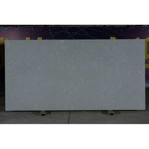 YLBD Top Quality Factory Price Kitchen Countertop Big Stone Slabs White Quartz Stone Artificial Quartz Stone