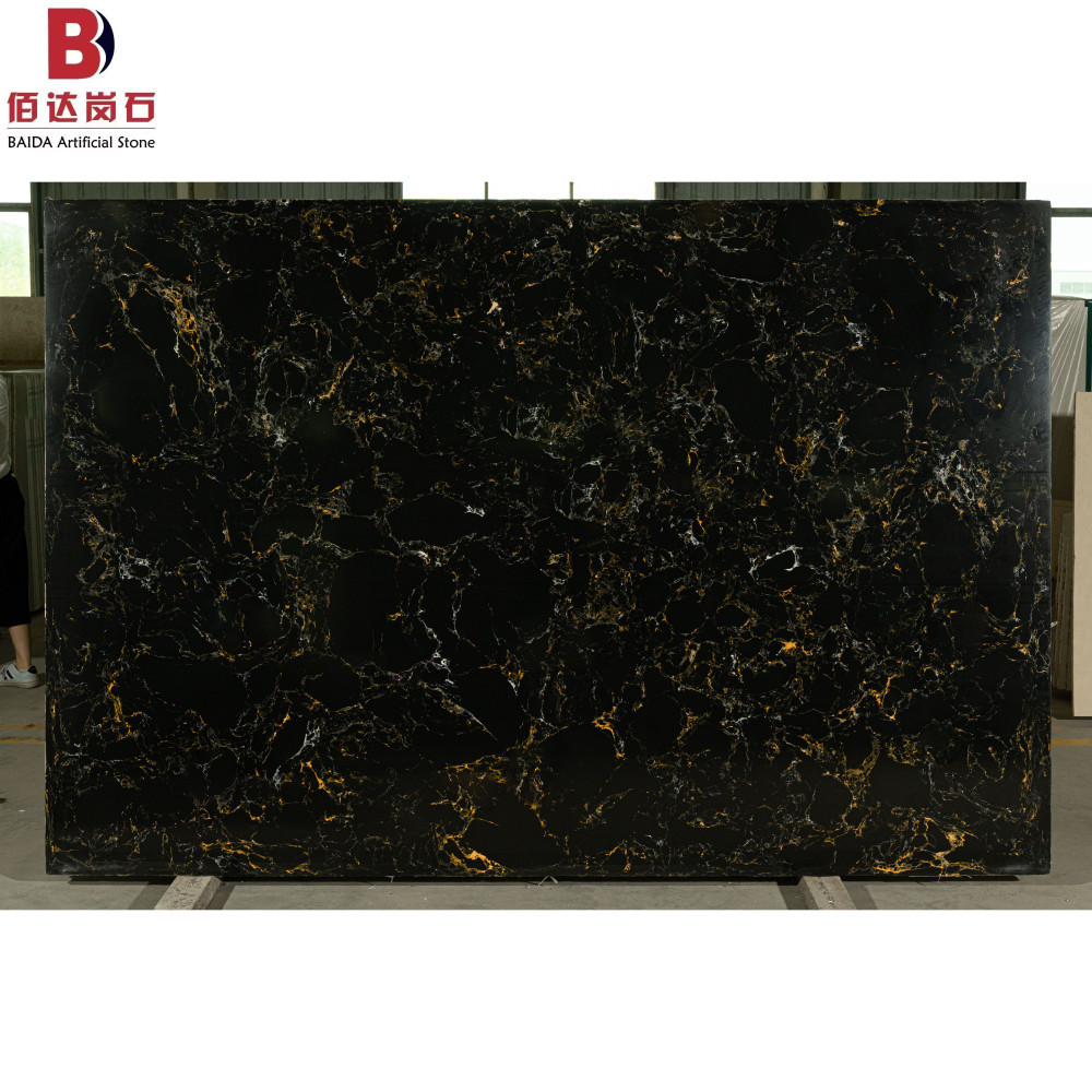 YLBD Chinese Artificial Marble Stone Veneer Super Price Used For Flooring and Countertop Artificial Stone