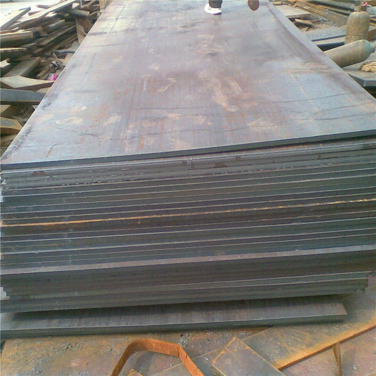 Galvanized pattern plate truck steel plate construction site anti-skid stair tread pattern plate can fold zero cutting