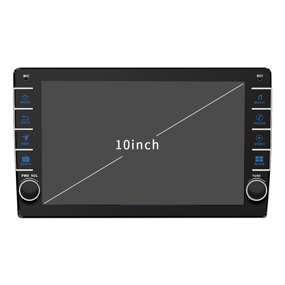 TS7 10 Inch Adroid Car Radio Universal Multimedia For Android Car Stereo Double Knob car dvd player