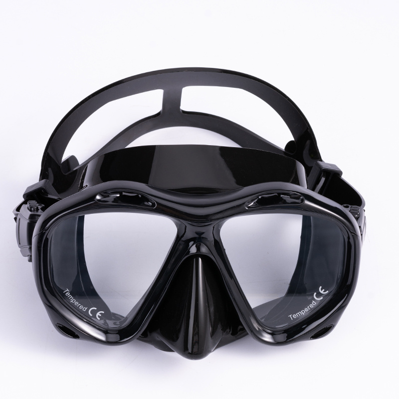 Wholesale Soft Silicone Diving Equipment Freediving Swimming Googles, Camera Mount Snorkeling Diving Masks